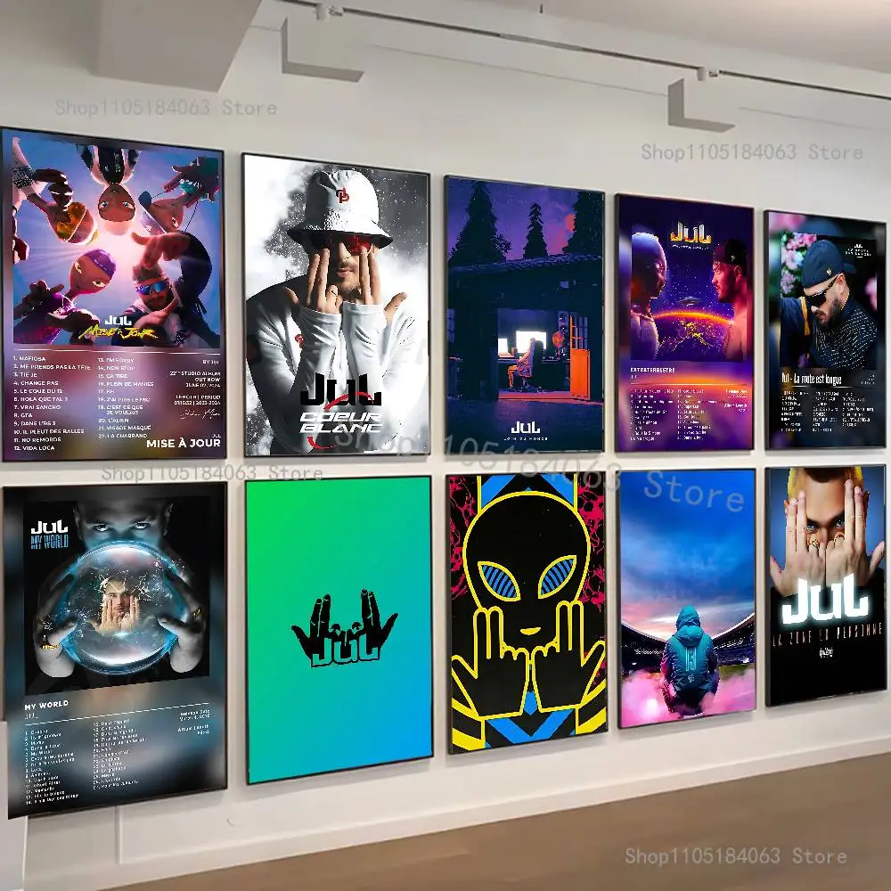 Rapper Jul Singer Poster Multi-Purpose Wall Art for Living Room Bedroom Office Hallway Bar Home Decor Gift
Rapper Jul Singer Poster Multi-Purpose Wall Art for Living Room Bedroom Office Hallway Bar Home Decor Gift
