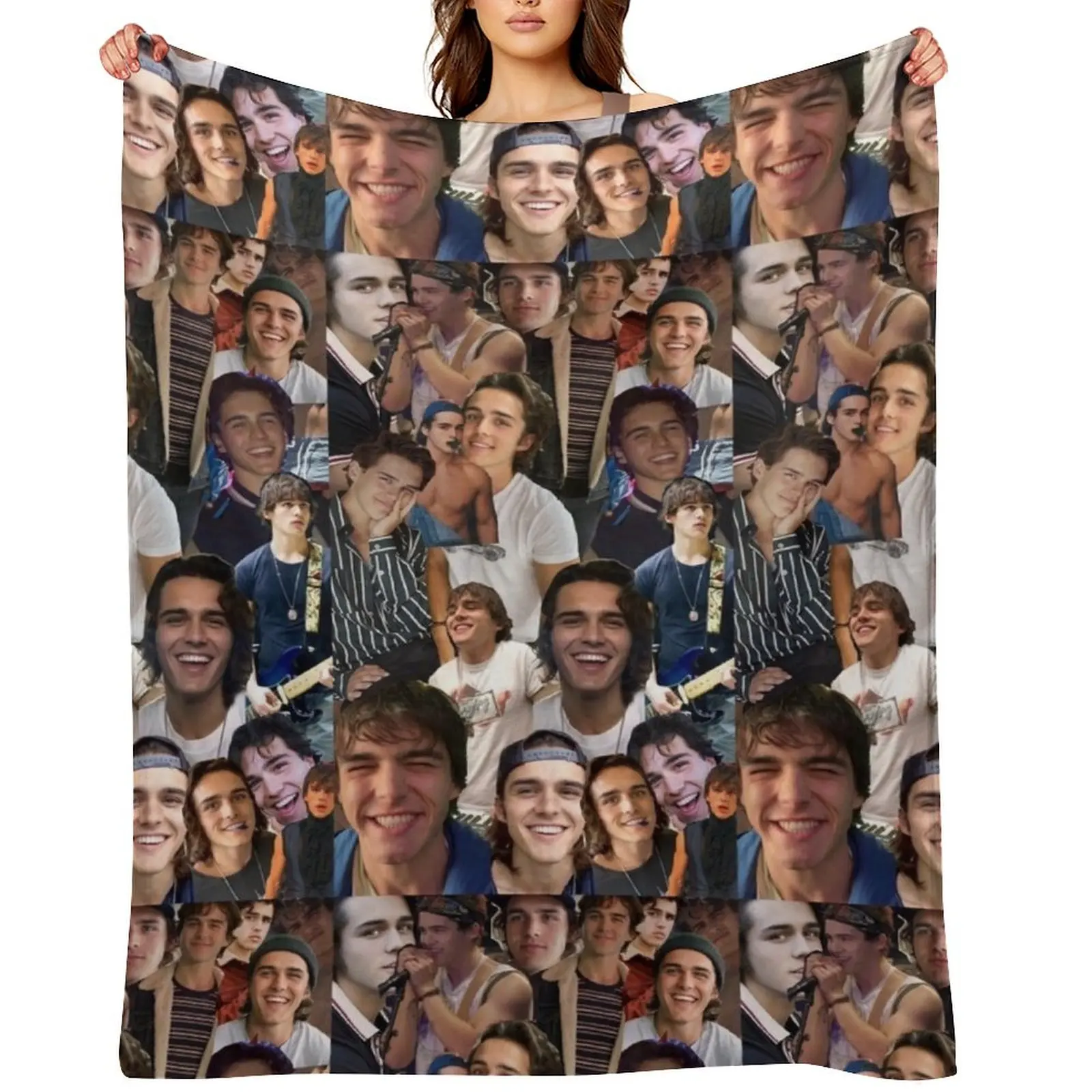 Charlie Gillespie Photo Collage Throw Blanket Soft Plush Plaid Tourist Luxury Furry Blankets
Charlie Gillespie Photo Collage Throw Blanket Soft Plush Plaid Tourist Luxury Furry Blankets