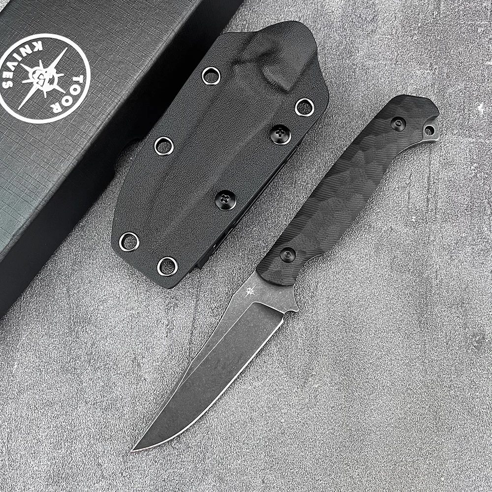TOOR Fixed Blade Outdoor Adventure Pocket Utility Cutting Knife for Camping Backpacking Picnic EDC Multi Knives G10 Handles
TOOR Fixed Blade Outdoor Adventure Pocket Utility Cutting Knife for Camping Backpacking Picnic EDC Multi Knives G10 Handles