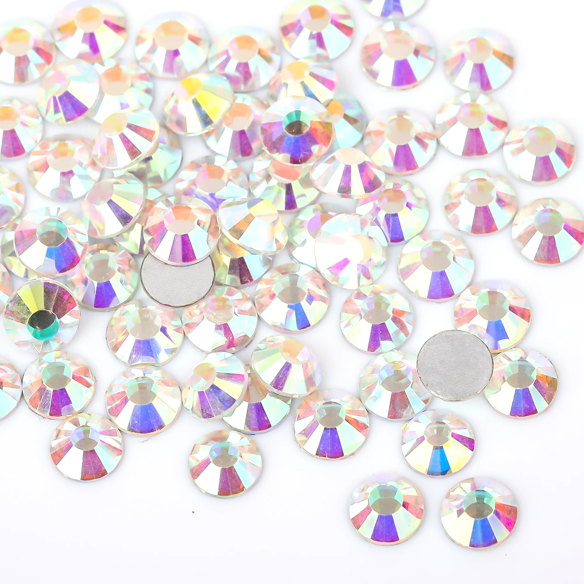 Top quality SS3-SS40 Clear Crystal White 3D Nail Art Decoration rhinestones Silver Flatback Rhinestones Glitter Gems
Top quality SS3-SS40 Clear Crystal White 3D Nail Art Decoration rhinestones Silver Flatback Rhinestones Glitter Gems