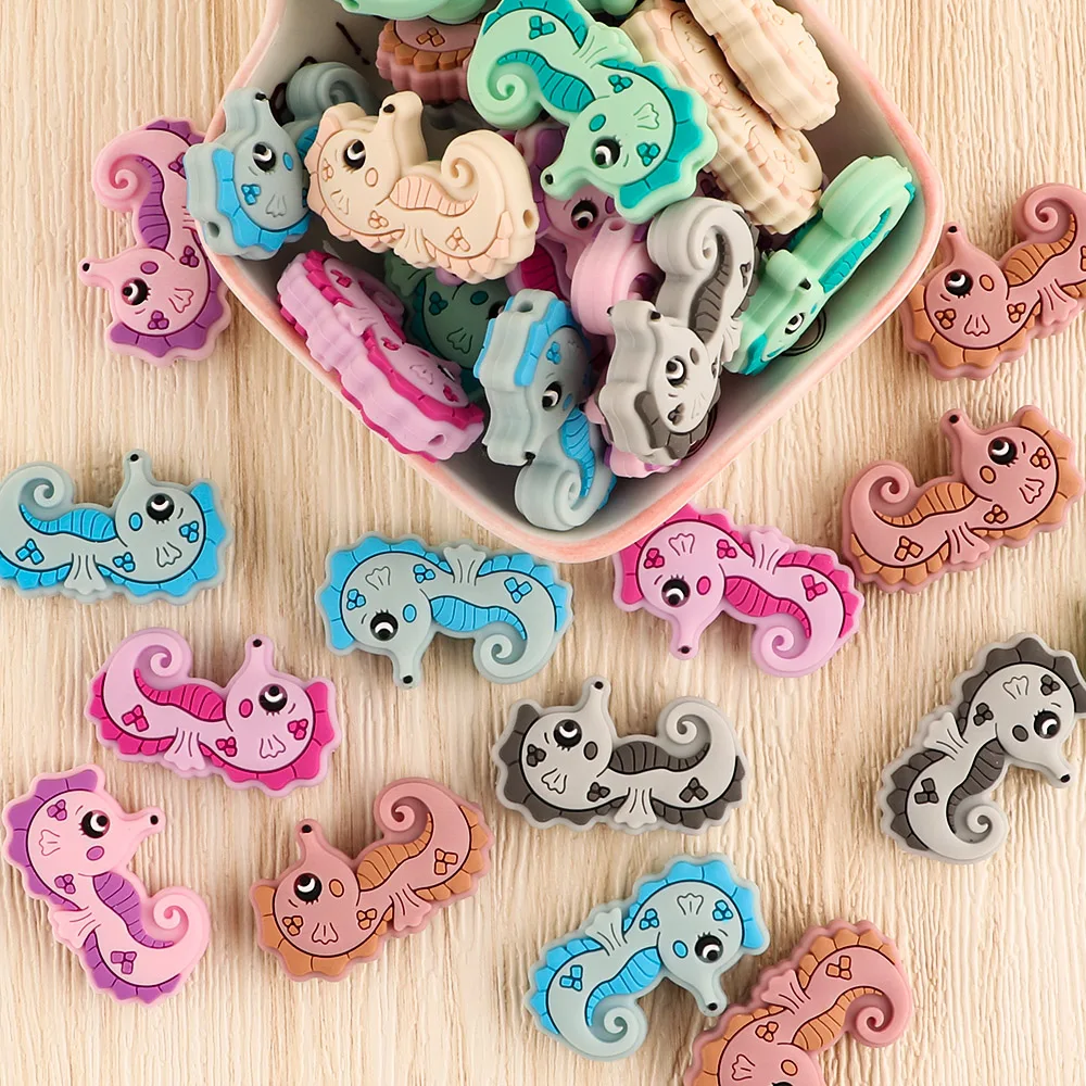 5 шт. новые силиконовые бусины в виде морского конька с животными, пищевые жевательные бусины, сделай сам, цепочка для соски, силиконовые бусины для изготовления ювелирных изделий
5 шт. новые силиконовые бусины в виде морского конька с животными, пищевые жевательные бусины, сделай сам, цепочка для соски, силиконовые бусины для изготовления ювелирных изделий