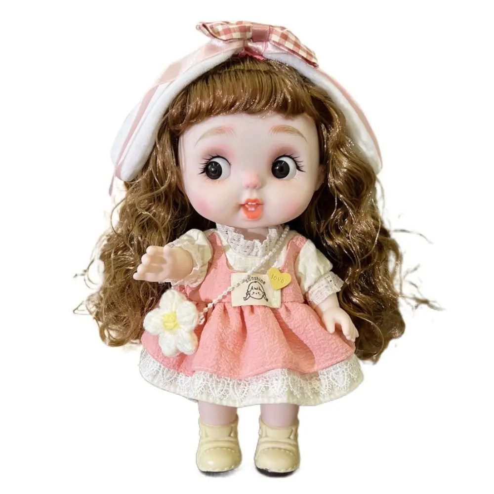 Princess Toy Full Body 28cm Dress Doll Dolly Vinyl Girls' Doll with Clothes Beautiful Lifelike Girl Dress Up Toys Birthday Gift
Princess Toy Full Body 28cm Dress Doll Dolly Vinyl Girls' Doll with Clothes Beautiful Lifelike Girl Dress Up Toys Birthday Gift