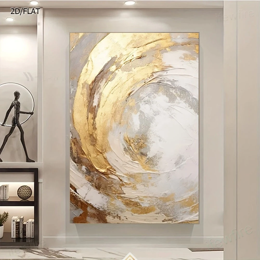Luxury paint gold texture original creation Oil Painting Decor living room Wall Art Hand-Painted Abstract Picture show Trim Home
Luxury paint gold texture original creation Oil Painting Decor living room Wall Art Hand-Painted Abstract Picture show Trim Home
