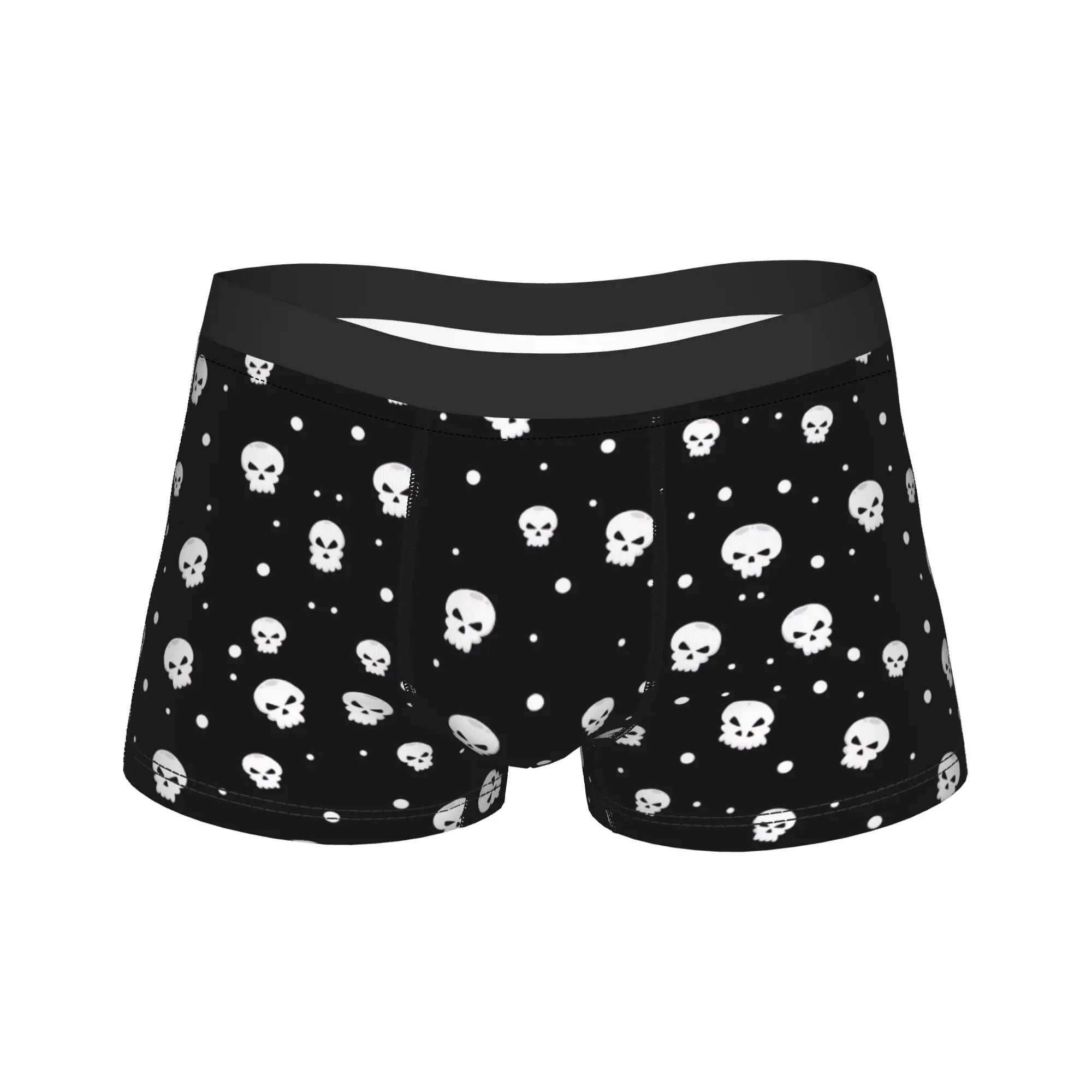 Black Background Skull Polka Dot Boxer Brief Underwear High Quality Men Comfortable Boxershorts Design Oversize Panties
Black Background Skull Polka Dot Boxer Brief Underwear High Quality Men Comfortable Boxershorts Design Oversize Panties