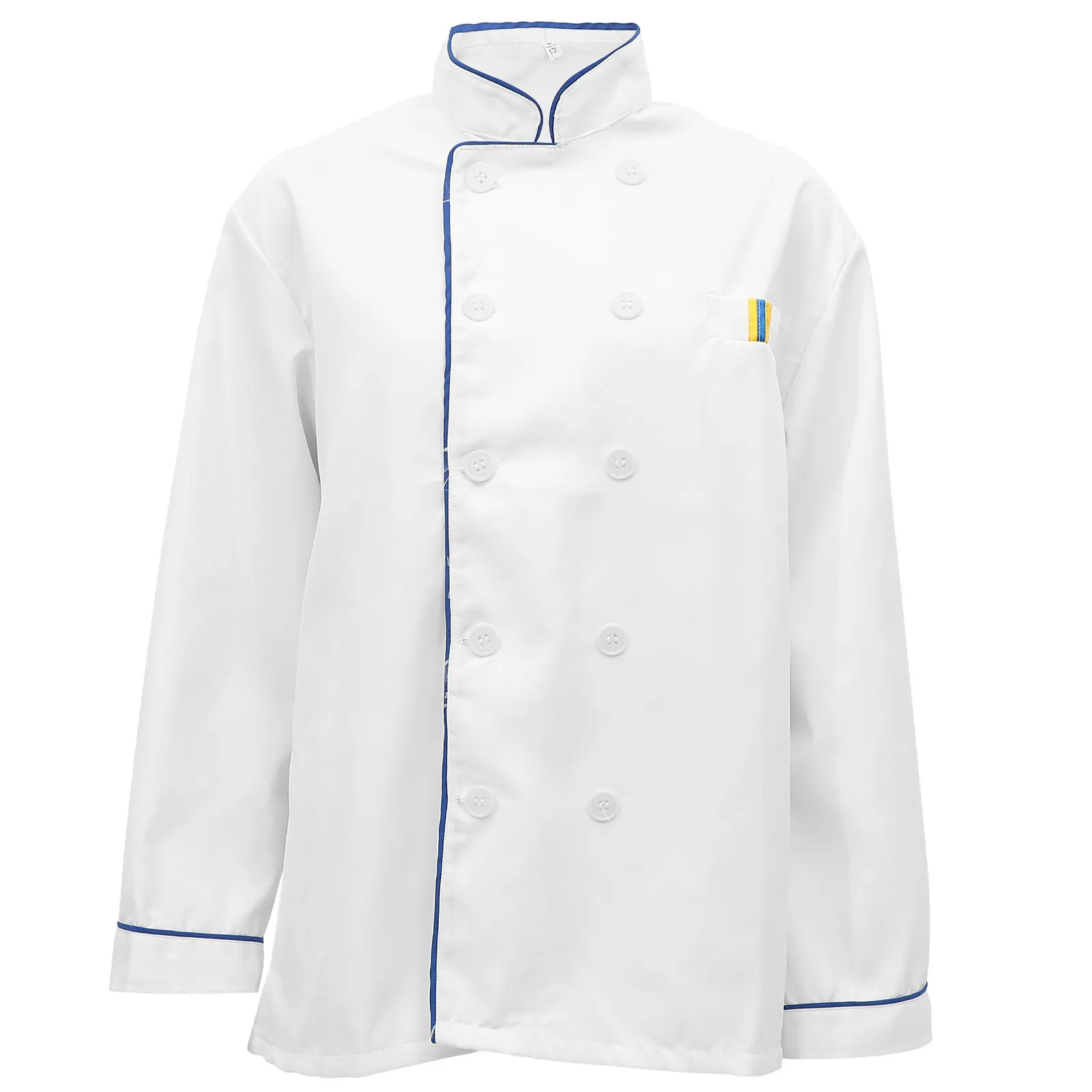 Chef Coat Men Women Long Sleeve Kitchen Uniform for Cooking Baking Barbecue Hotel Restaurant Outdoor Use Spatter Proof Stylish
Chef Coat Men Women Long Sleeve Kitchen Uniform for Cooking Baking Barbecue Hotel Restaurant Outdoor Use Spatter Proof Stylish