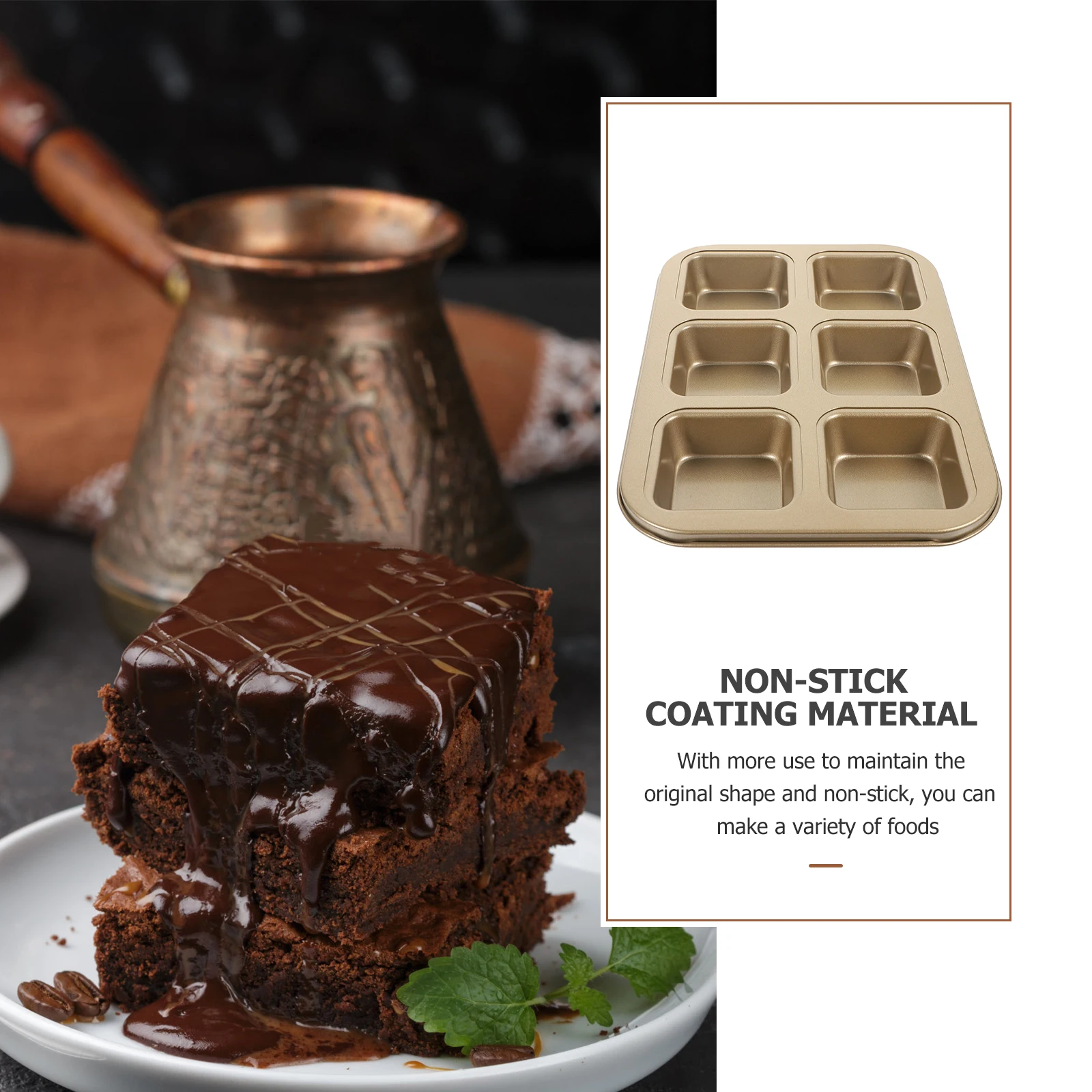 Square Baking Dish Non Stick Coating Bread Pans Cake Pan Mini Loaf Oven Muffin Tin Square Cupcake Pans Bread Baking Kitchen Tool
Square Baking Dish Non Stick Coating Bread Pans Cake Pan Mini Loaf Oven Muffin Tin Square Cupcake Pans Bread Baking Kitchen Tool