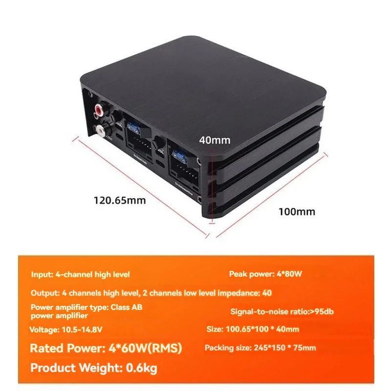 New Audio Processor Three-frequency Conversion Car Android Navigation Machine Sound Quality Upgrade
New Audio Processor Three-frequency Conversion Car Android Navigation Machine Sound Quality Upgrade