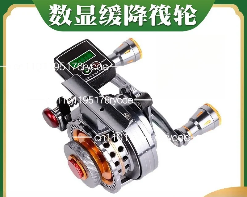 One-touch slow lowering point for fishing reels, CNC all-metal fishing line reels, fishing gear
One-touch slow lowering point for fishing reels, CNC all-metal fishing line reels, fishing gear
