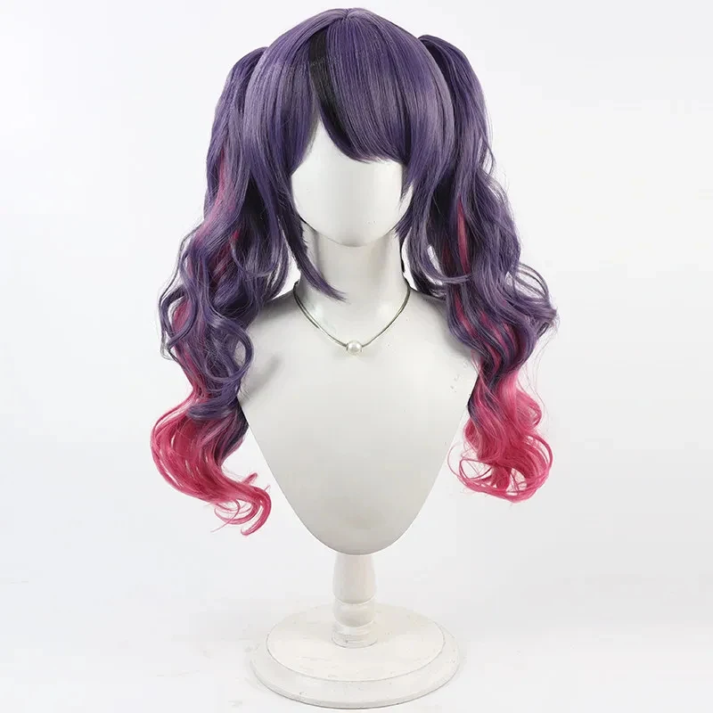 ABC123VTuber Amane Amu Cosplay Wig Purple-pink Curly Hair Double Ponytail For Women Halloween Party Heat Resistant Syn5,j'8.k/4\
ABC123VTuber Amane Amu Cosplay Wig Purple-pink Curly Hair Double Ponytail For Women Halloween Party Heat Resistant Syn5,j'8.k/4\