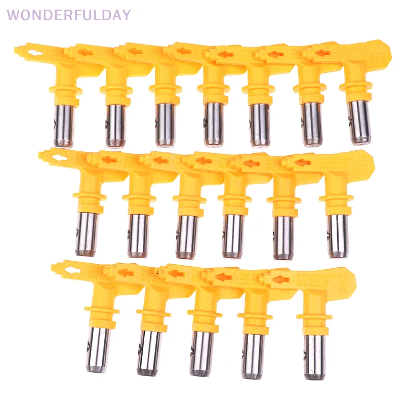 New 1pc 2/3/4/5/6 Series Airless Spray Tip Nozzle for Wagner Paint Sprayer Tool
New 1pc 2/3/4/5/6 Series Airless Spray Tip Nozzle for Wagner Paint Sprayer Tool
