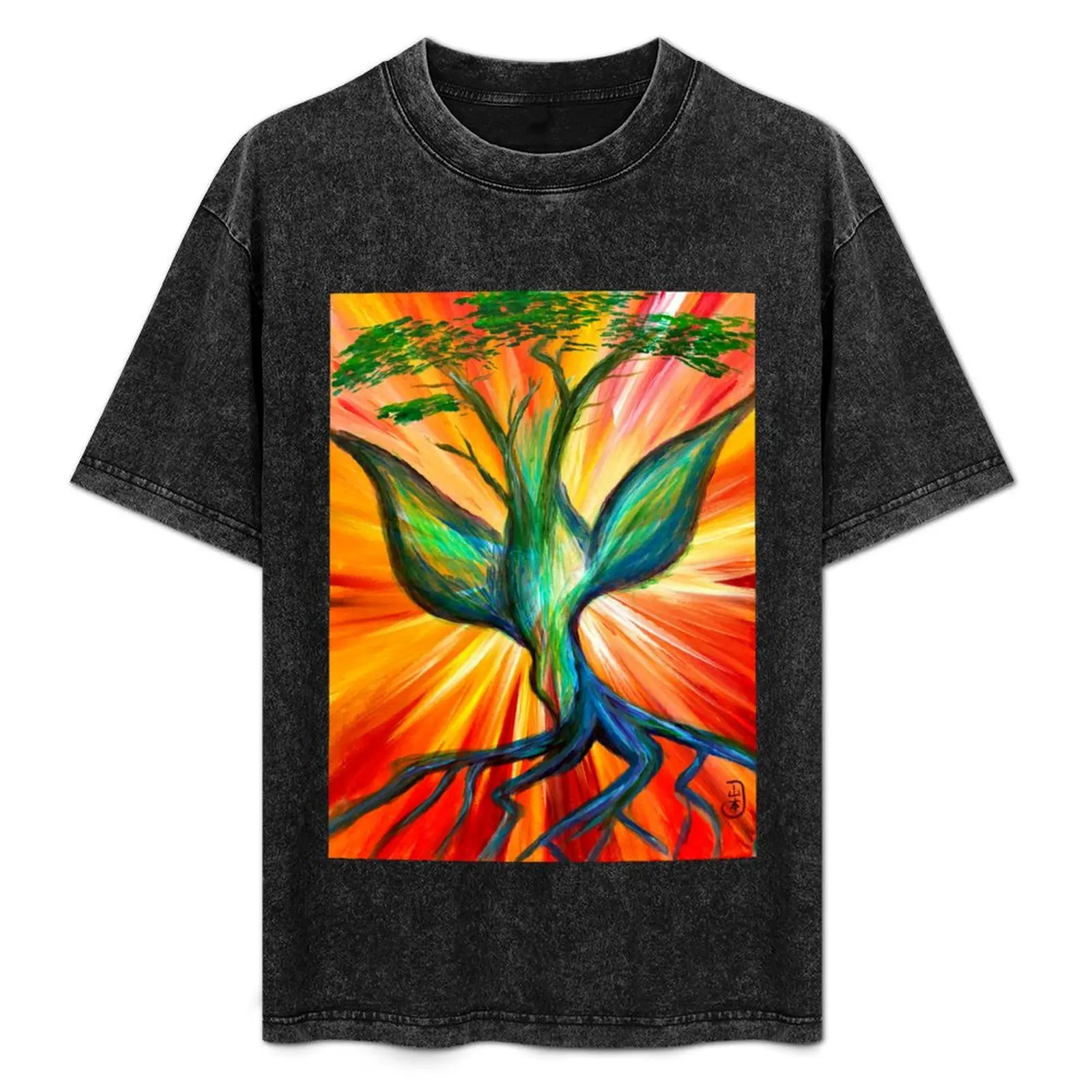 Holy Spirit Tree of Life, Colorful Abstract Christian Art, Spiritual Dove and Sunrise Painting, Rainbow Faith Art T-Shirt
Holy Spirit Tree of Life, Colorful Abstract Christian Art, Spiritual Dove and Sunrise Painting, Rainbow Faith Art T-Shirt