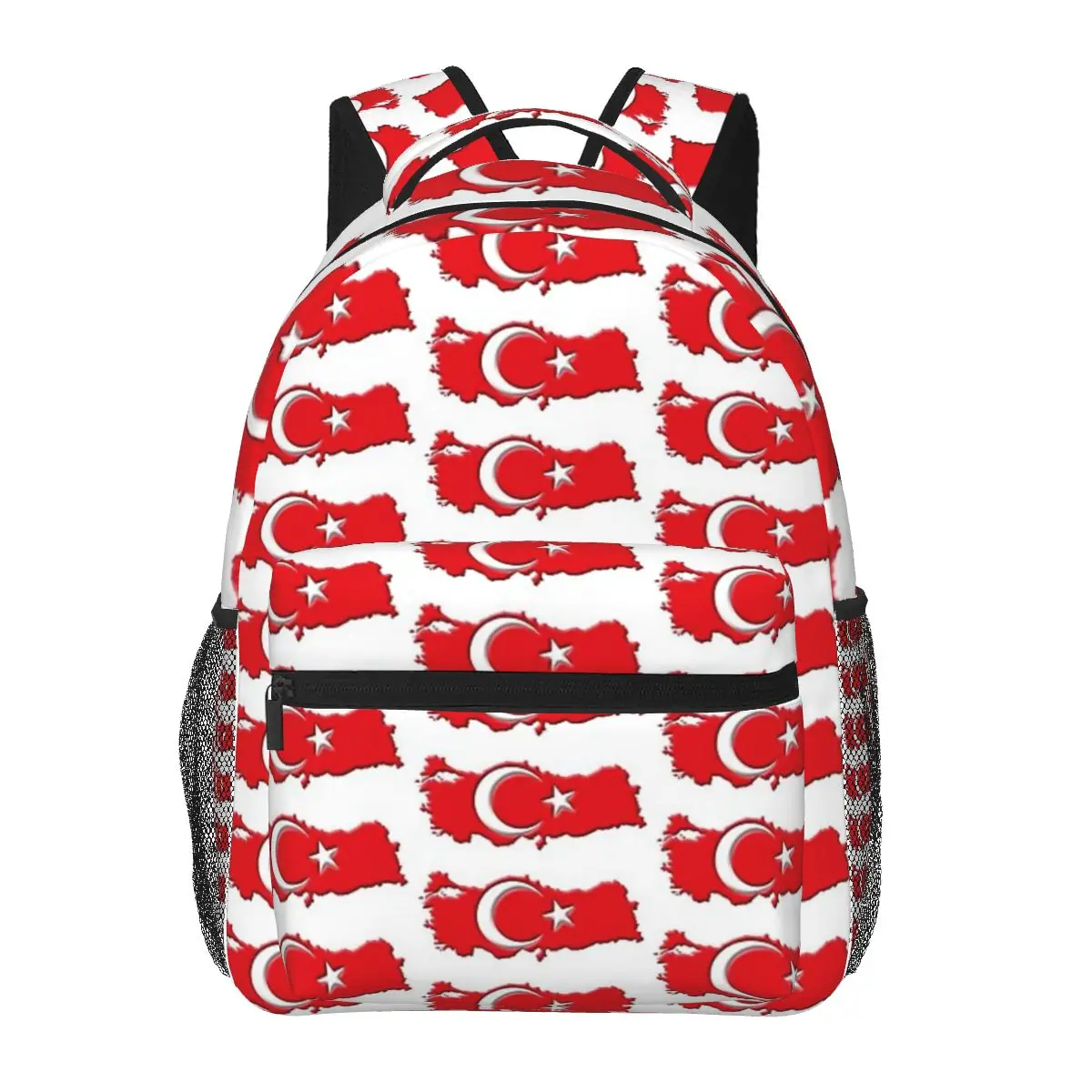 The Republic Of Turkey Flag Student Backpack School Bag Hiking Travel Daypack for Men Women Fashion Bookbag Shoulder Bags
The Republic Of Turkey Flag Student Backpack School Bag Hiking Travel Daypack for Men Women Fashion Bookbag Shoulder Bags