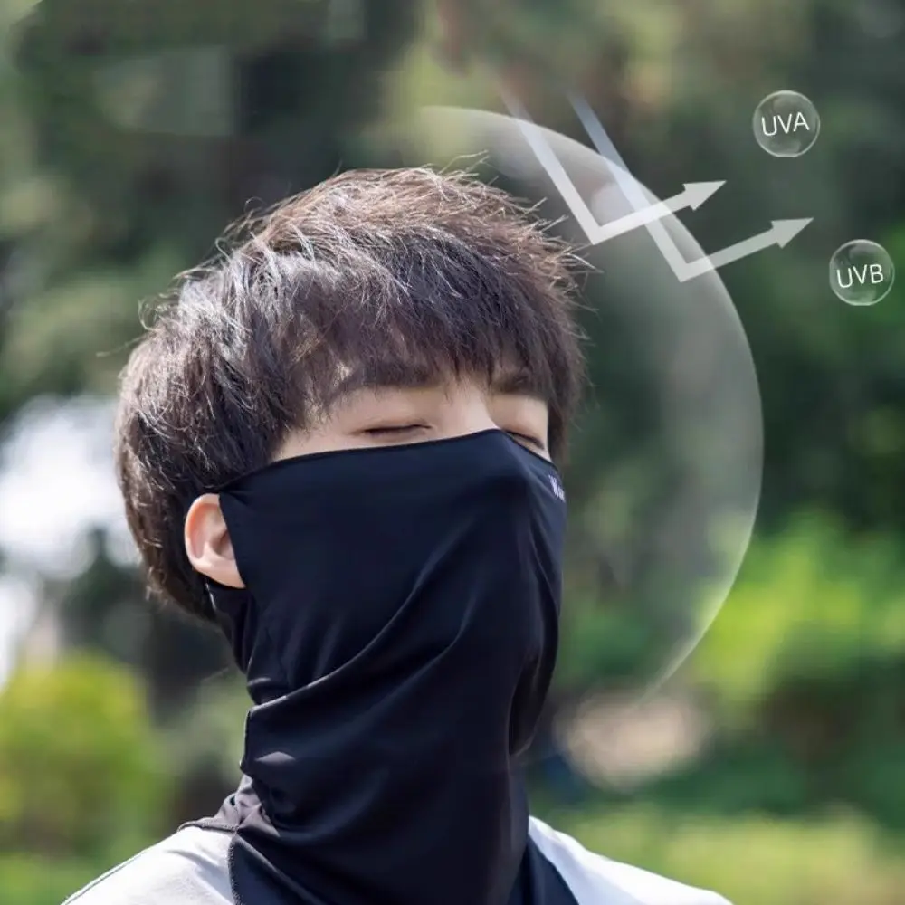 Fishing Face Shield Ice Silk Sunscreen Mask Sun Protection Light and Thin Summer Face Veil Anti-UV Breathable
Fishing Face Shield Ice Silk Sunscreen Mask Sun Protection Light and Thin Summer Face Veil Anti-UV Breathable