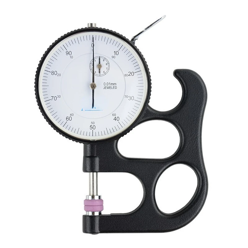 Pointer Dial Indicator Thickness Gage Paper Film Portable High Precision Measuring Instrument Feeler Gauge
Pointer Dial Indicator Thickness Gage Paper Film Portable High Precision Measuring Instrument Feeler Gauge