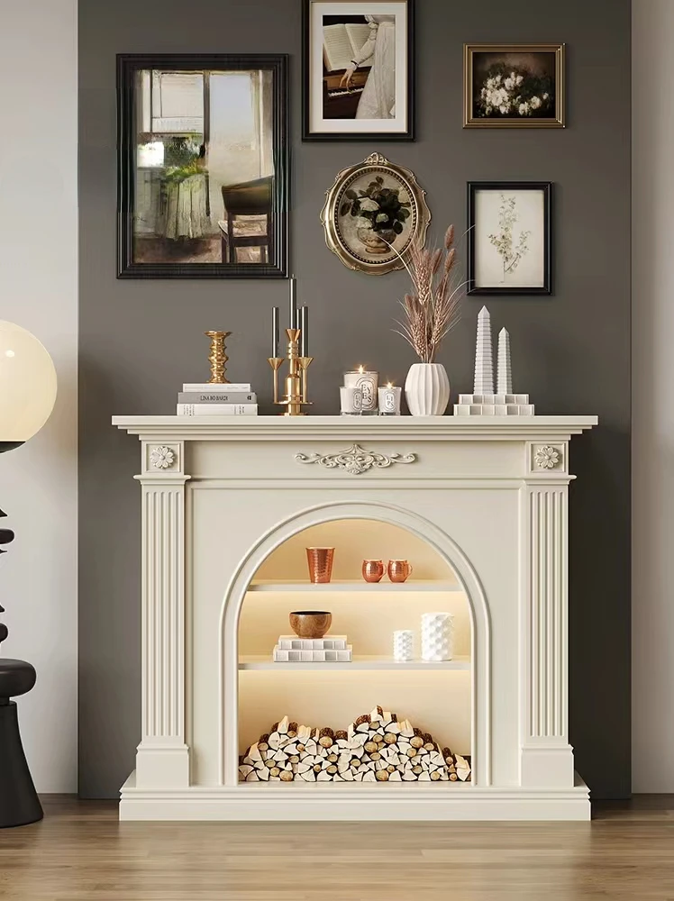 French solid wood fireplace decorative cabinet European entrance fireplace cabinet American
French solid wood fireplace decorative cabinet European entrance fireplace cabinet American