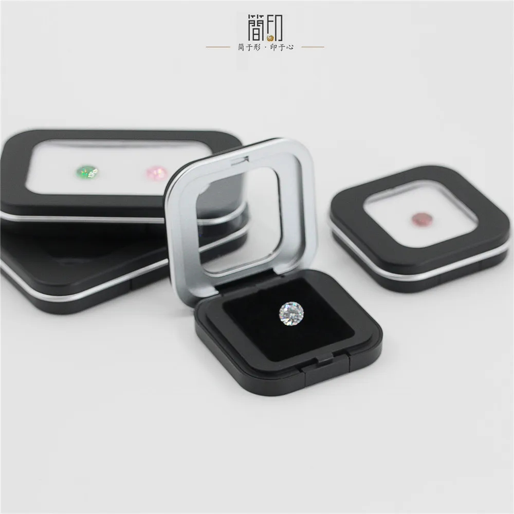 New 6pcs/lot Gem box Acrylic surface Boutique Diamond box Diamond Storage Box the stone display box jewelry packing wholesale
New 6pcs/lot Gem box Acrylic surface Boutique Diamond box Diamond Storage Box the stone display box jewelry packing wholesale