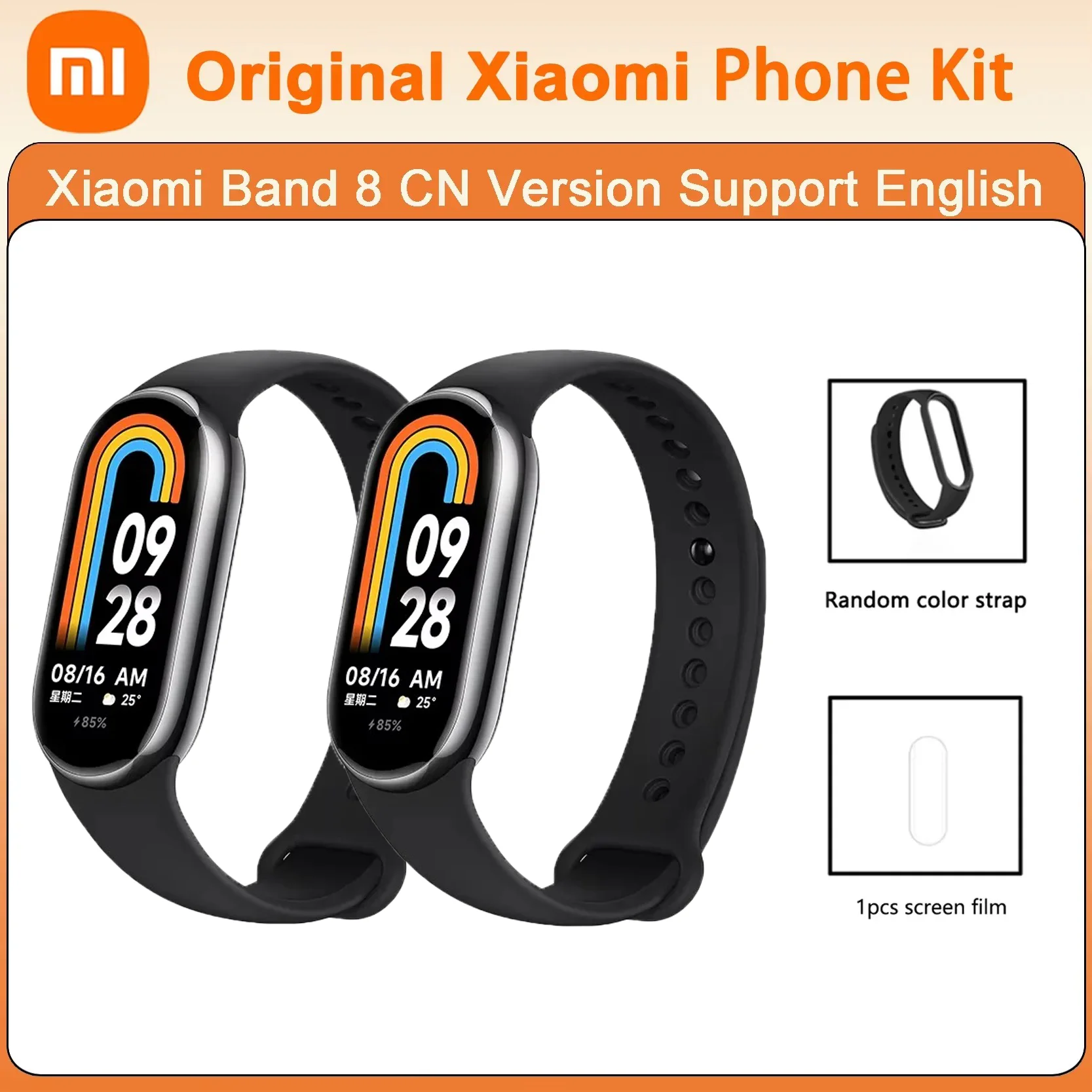 Оригинальный Xiaomi Black NFC, распакованная версия 8, CN, NFC с монитором сердечного ритма, сна, комплект с длительным сроком службы батареи, используемый смарт-трекер
Оригинальный Xiaomi Black NFC, распакованная версия 8, CN, NFC с монитором сердечного ритма, сна, комплект с длительным сроком службы батареи, используемый смарт-трекер