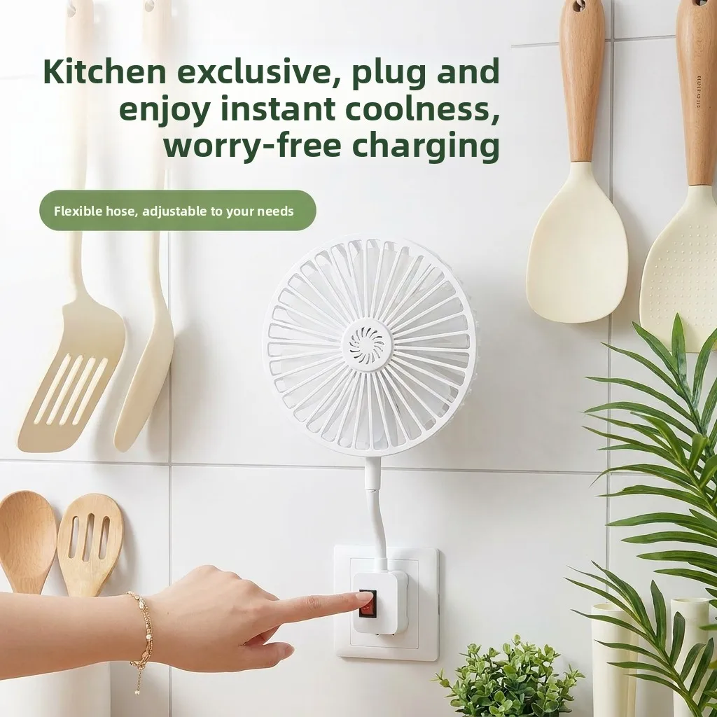 Kitchen Bedroom Dormitory Wall Mounted Silent Fan with Three Outlets Portable Powerful Universal Three Socket Design
Kitchen Bedroom Dormitory Wall Mounted Silent Fan with Three Outlets Portable Powerful Universal Three Socket Design