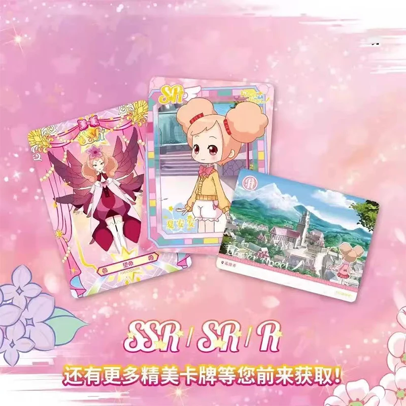 New Little Flower Fairy TCG Anime Booster Box Trading Collection card SSR SSP Shiny cards Child toy FAST SHIPPING
New Little Flower Fairy TCG Anime Booster Box Trading Collection card SSR SSP Shiny cards Child toy FAST SHIPPING