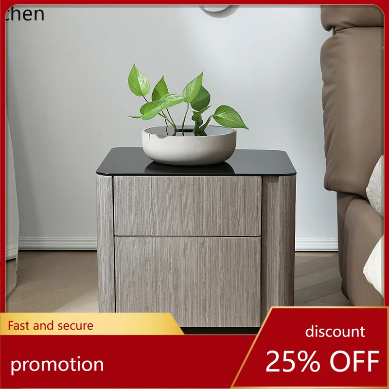 LXC Solid Wood Bedside Table Tempered Glass Tabletop Square Postmodern Creative Bedroom Storage Cabinet
LXC Solid Wood Bedside Table Tempered Glass Tabletop Square Postmodern Creative Bedroom Storage Cabinet