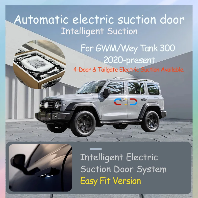 Intelligent Electric Suction Door Electric Door Auto Suction Car Tuning Accessories For GWM/Wey Tank 300 2020-present
Intelligent Electric Suction Door Electric Door Auto Suction Car Tuning Accessories For GWM/Wey Tank 300 2020-present