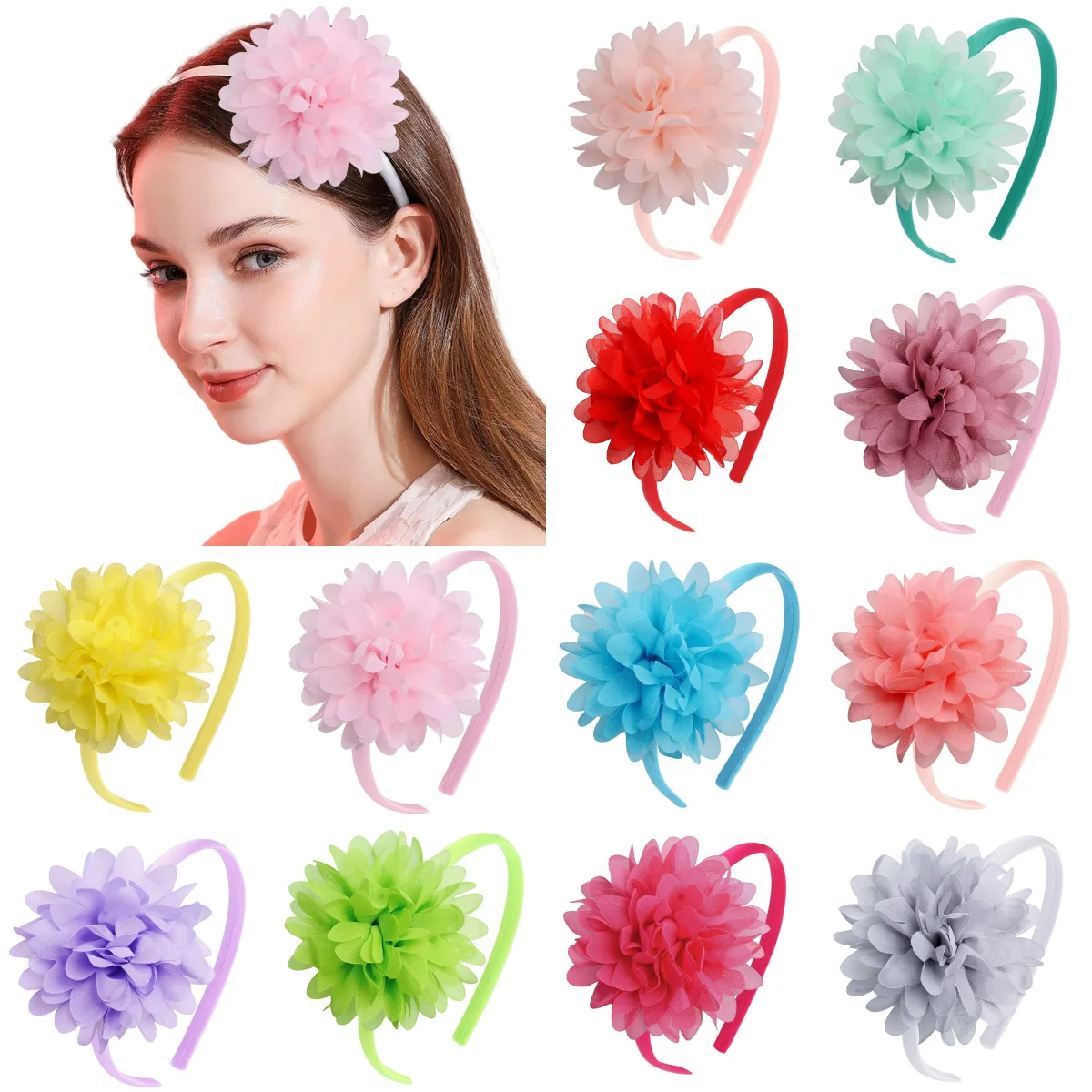 10 Cm Candy Color Chiffon Flower Hairbands Girls Princess Children Kids Headband Chiffon Hair Bands Headwear Hair Accessories
10 Cm Candy Color Chiffon Flower Hairbands Girls Princess Children Kids Headband Chiffon Hair Bands Headwear Hair Accessories