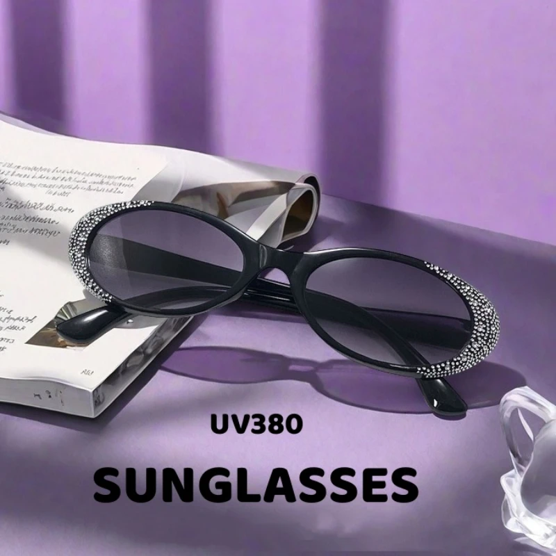 2025 Oval Frame Diamond Studded Sunglasses with UV Protection Trend of Ultra-light Ladies Glasses Frame Stylish Women Eyewear
2025 Oval Frame Diamond Studded Sunglasses with UV Protection Trend of Ultra-light Ladies Glasses Frame Stylish Women Eyewear