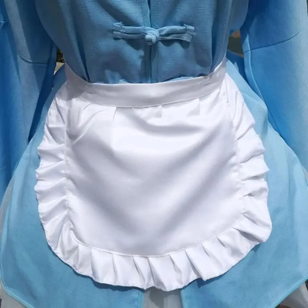 1Pcs New Waitress Maid Style Waist Apron Cosplay Costume Black White Cooking Aprons Cute Polyester Half Apron Kitchen Party
1Pcs New Waitress Maid Style Waist Apron Cosplay Costume Black White Cooking Aprons Cute Polyester Half Apron Kitchen Party