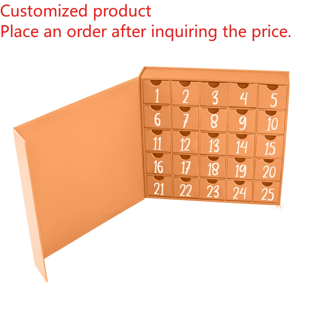 Customized queryEmpty Advent Calender Cardboard Packaging Box Calendrier De Lavent 24 Jours Christmas Advent Calender Box 25 Day
Customized queryEmpty Advent Calender Cardboard Packaging Box Calendrier De Lavent 24 Jours Christmas Advent Calender Box 25 Day