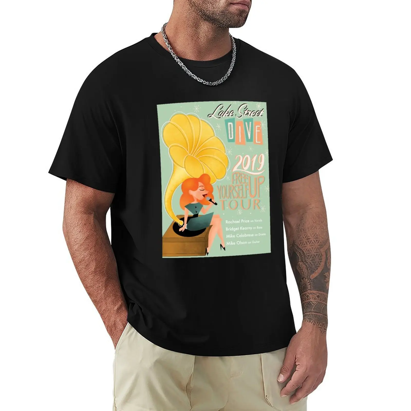 Lake Street Dive T-Shirt Casual Daily Wear Short Sleeve Top
Lake Street Dive T-Shirt Casual Daily Wear Short Sleeve Top