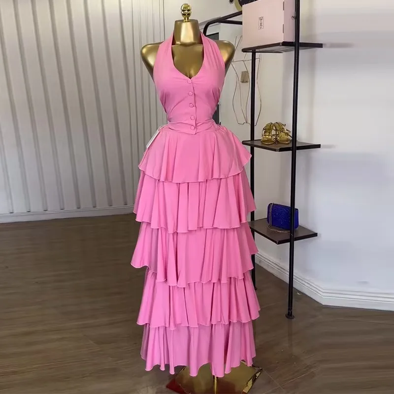 Моющийся сексуальный комплект из жилета и юбки, висящий летний наряд Ne Bal, костюм из двух предметов, женская одежда с v-образным вырезом и застежкой на пуговицы 
Моющийся сексуальный комплект из жилета и юбки, висящий летний наряд Ne Bal, костюм из двух предметов, женская одежда с v-образным вырезом и застежкой на пуговицы