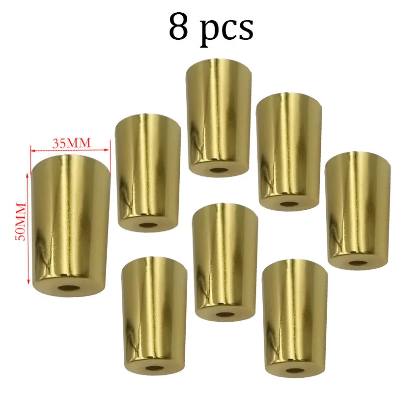 8pcs Sofa Cabinet Dresser Metal Chair Leg Cap Round Furniture Leg Cover Table Chair Sofa Feet Cover Floor Protector Zinc Alloy
8pcs Sofa Cabinet Dresser Metal Chair Leg Cap Round Furniture Leg Cover Table Chair Sofa Feet Cover Floor Protector Zinc Alloy