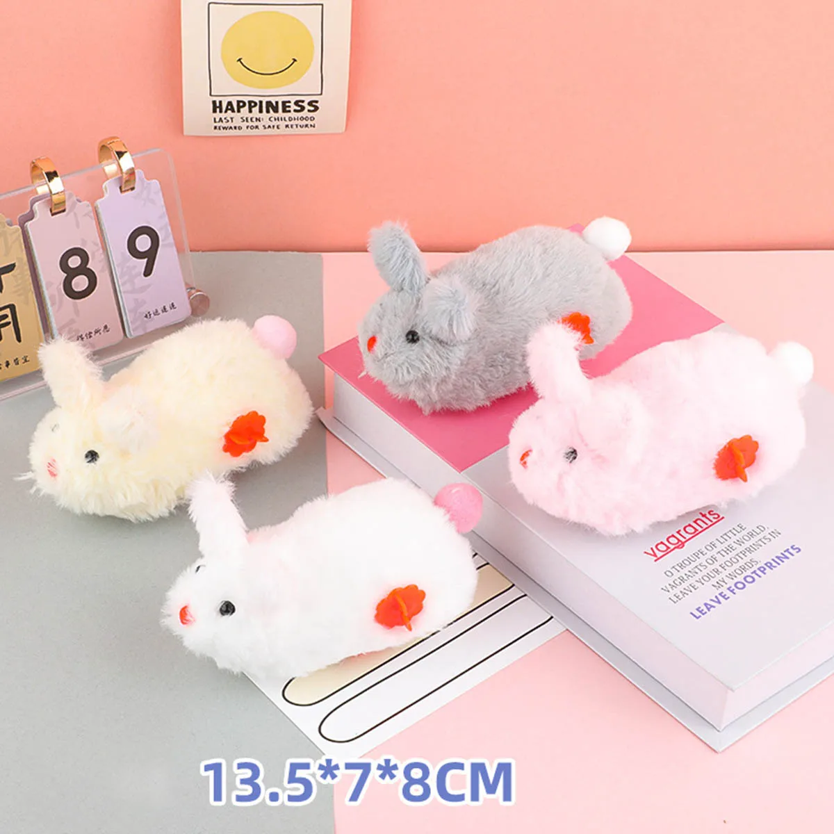 Creative Funny Clockwork Cute Bunny Toys Baby Learning Crawling Toys Inertial Glide Wind-up Cartoon Animal Puzzle Toys Cute Gift
Creative Funny Clockwork Cute Bunny Toys Baby Learning Crawling Toys Inertial Glide Wind-up Cartoon Animal Puzzle Toys Cute Gift