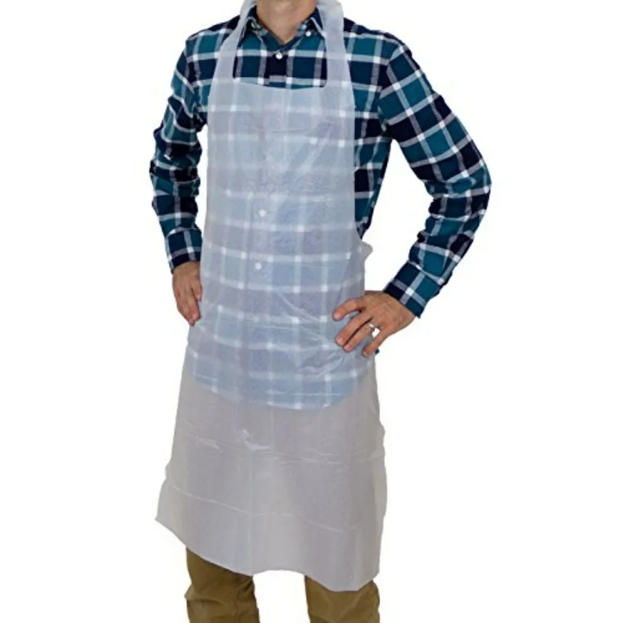 DA-AP2846 ProWorks Disposable Apron, 2 Mil Polyethylene, 28" Length x 46" Width Box of 100
DA-AP2846 ProWorks Disposable Apron, 2 Mil Polyethylene, 28" Length x 46" Width Box of 100