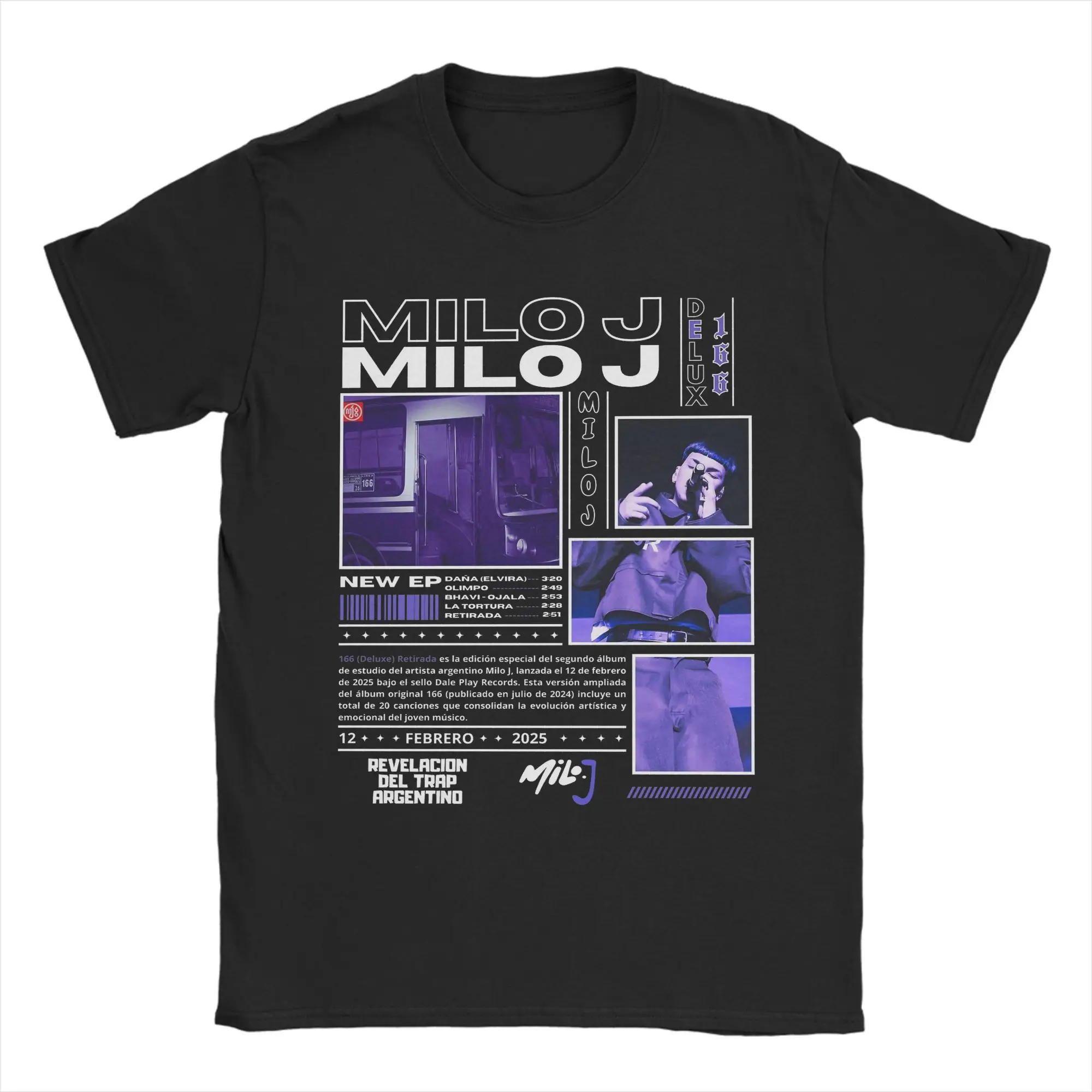 Рэпер Milo J 166 Album Deluxe футболка для мужчин, новинка, футболка из чистого хлопка, футболки с круглым вырезом и короткими рукавами, летняя одежда
Рэпер Milo J 166 Album Deluxe футболка для мужчин, новинка, футболка из чистого хлопка, футболки с круглым вырезом и короткими рукавами, летняя одежда