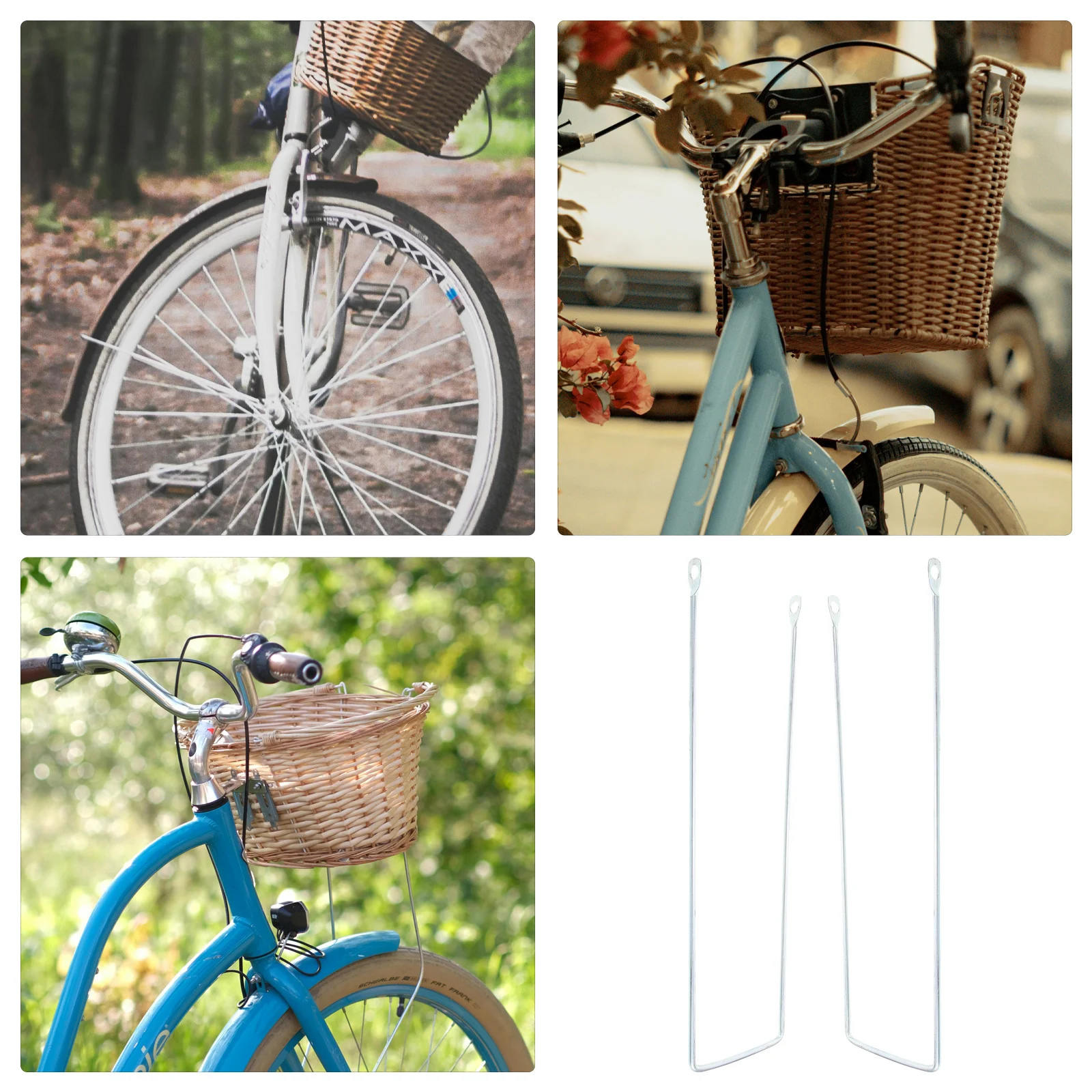 Комплект из 4 передних багажных корзин для велосипеда: изысканное исполнение, высокая прочность, легкий вес
Комплект из 4 передних багажных корзин для велосипеда: изысканное исполнение, высокая прочность, легкий вес