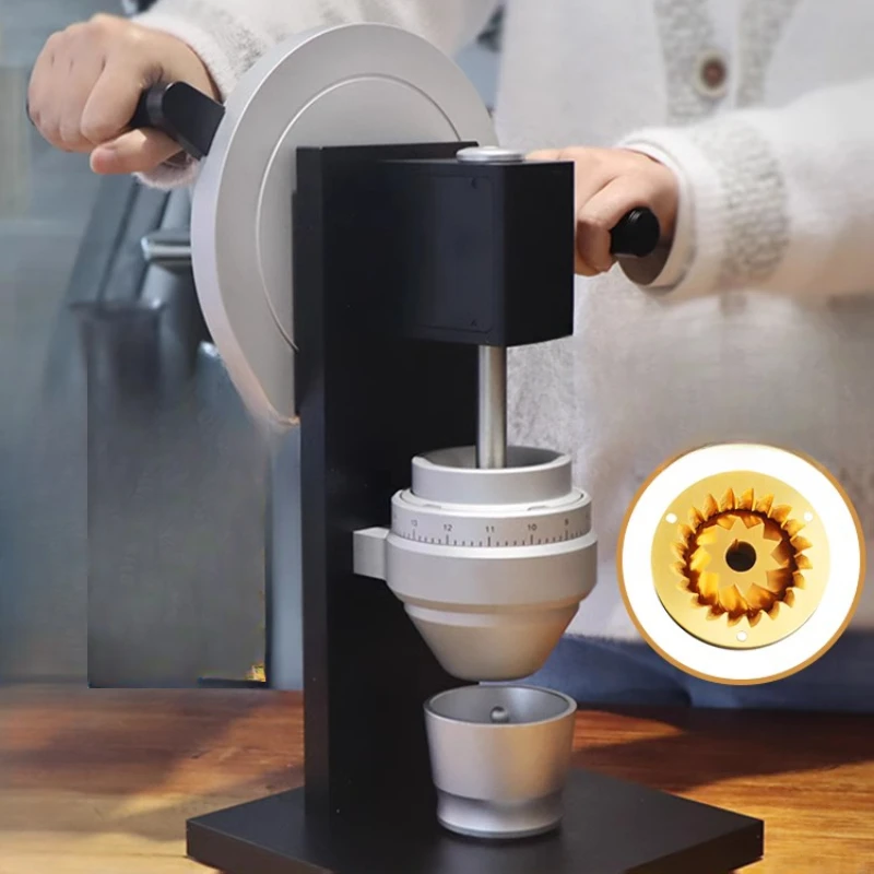 Hand-cranked coffee bean grinder Single product Manual hand-brewed Italian grinder 83mm imported cone cutter plate
Hand-cranked coffee bean grinder Single product Manual hand-brewed Italian grinder 83mm imported cone cutter plate