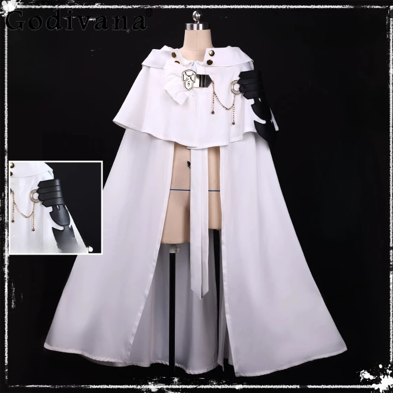 Halloween Party Unisex Outfit Cosplay Costume White Cape Jewelry Accessory Anime Seraph of The End Hyakuya Mikaela Coat
Halloween Party Unisex Outfit Cosplay Costume White Cape Jewelry Accessory Anime Seraph of The End Hyakuya Mikaela Coat