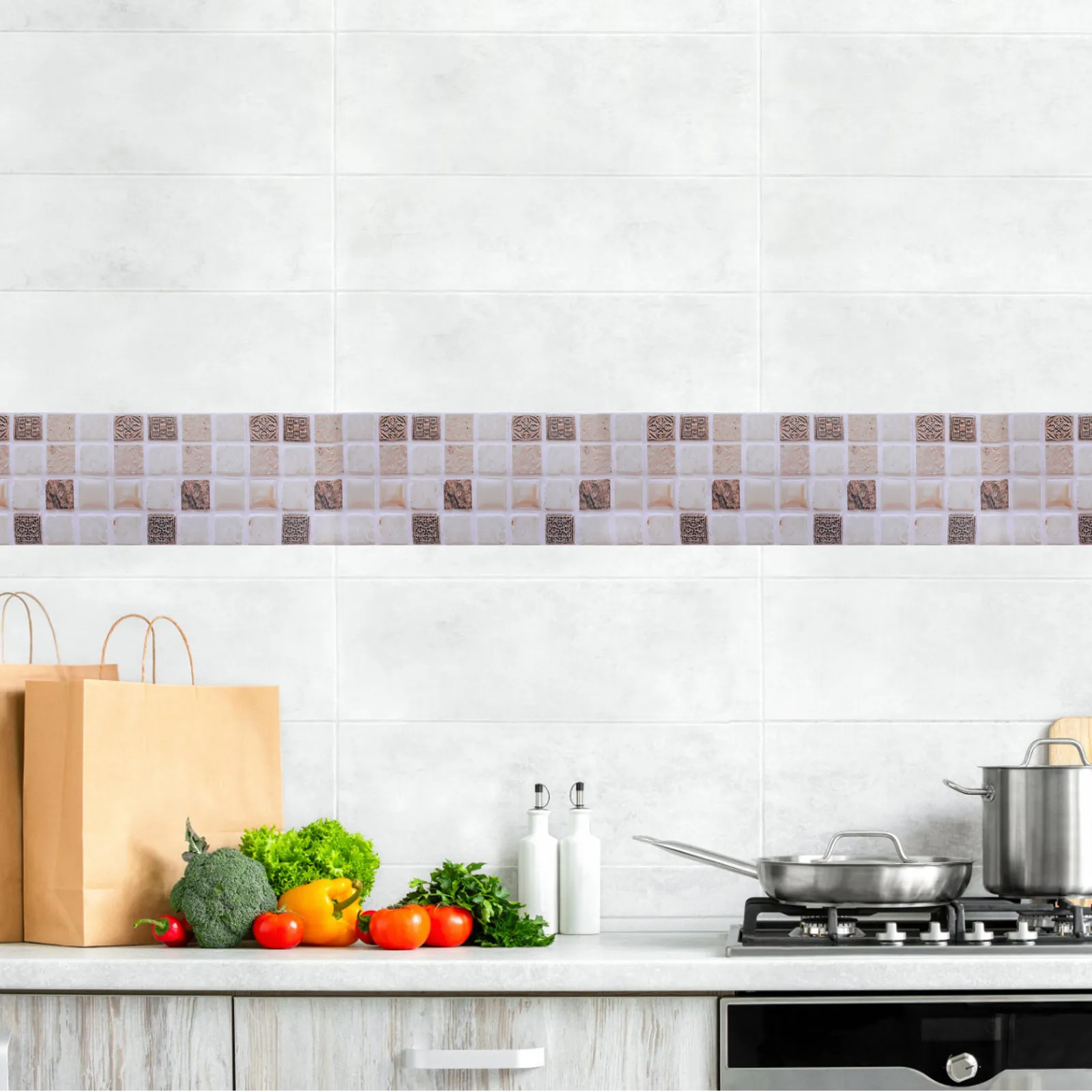 2 Rolls Checked Bulletin Board Borders - Self-Adhesive PVC Trim for Classroom Office Display Boards - Peel and Stick Chalkboard
2 Rolls Checked Bulletin Board Borders - Self-Adhesive PVC Trim for Classroom Office Display Boards - Peel and Stick Chalkboard