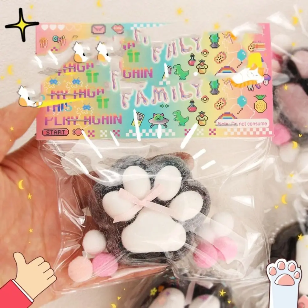 Plush Black Cat Paw Squeeze Toy TPR Silicone Cartoon Fidget Toy Sensory Toy Fidget Toy Pinch Decompression Toy Children
Plush Black Cat Paw Squeeze Toy TPR Silicone Cartoon Fidget Toy Sensory Toy Fidget Toy Pinch Decompression Toy Children