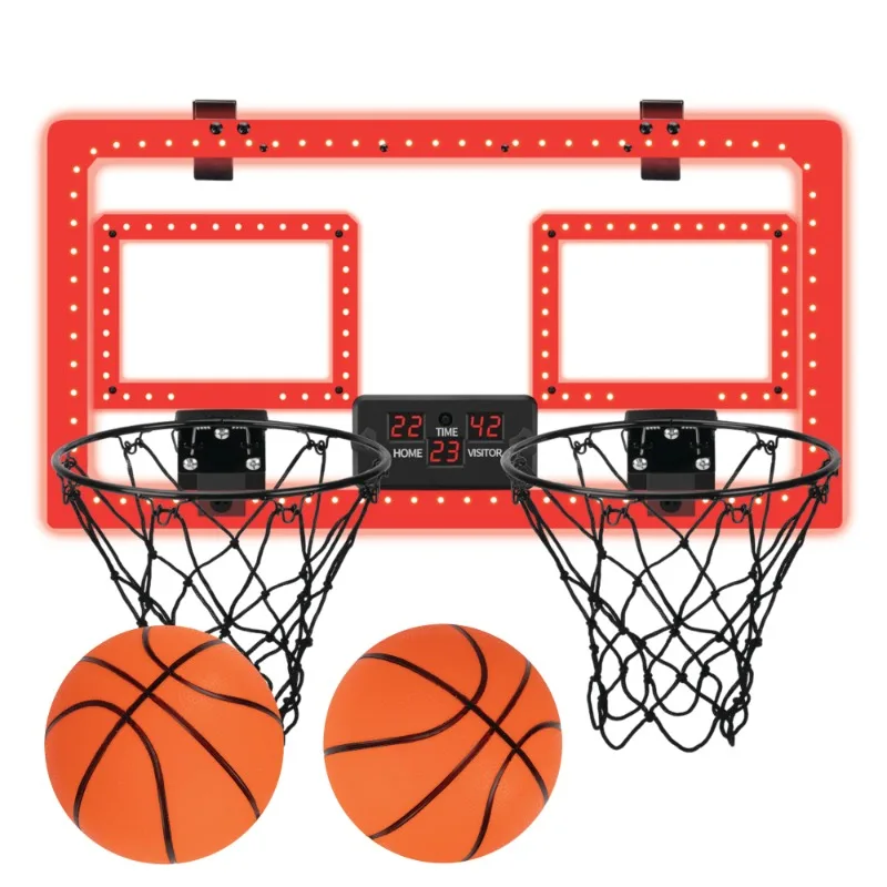Over-the-Door Basketball Dual Hoop, Indoor Sports Game, Plastic, for All Ages, by MinnARK
Over-the-Door Basketball Dual Hoop, Indoor Sports Game, Plastic, for All Ages, by MinnARK