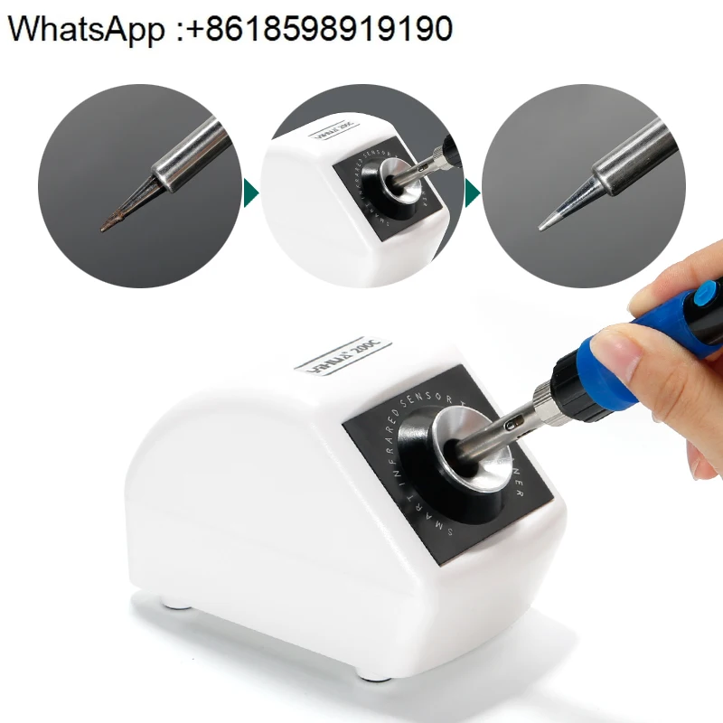 200C soldering iron head intelligent electric cleaner welding table welding nozzle cleaner
200C soldering iron head intelligent electric cleaner welding table welding nozzle cleaner
