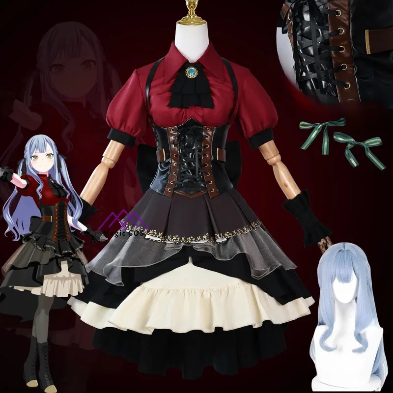 Anime BanG Dream Ave Mujica Anime Cosplay Costume Oblivionis Dress Lolita for Women Girls Outfit Halloween Party Suits Patch Wig
Anime BanG Dream Ave Mujica Anime Cosplay Costume Oblivionis Dress Lolita for Women Girls Outfit Halloween Party Suits Patch Wig