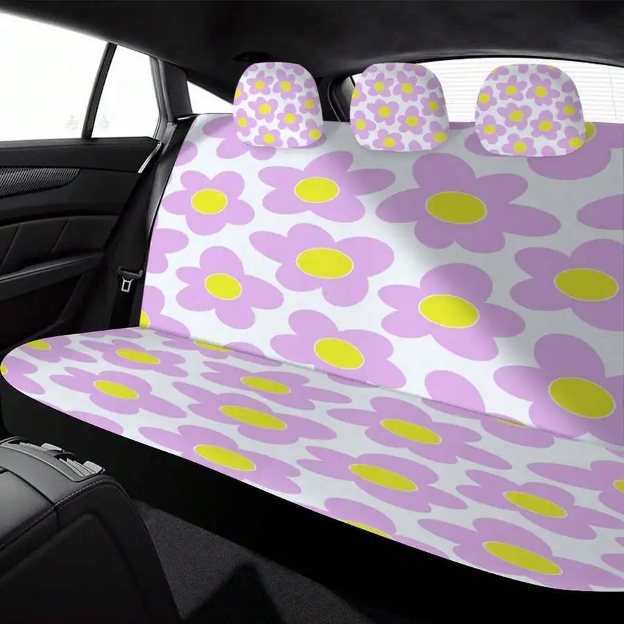 Floral Pattern Car Seat Cover Set For Front And Rear Seats Universal Fit
Floral Pattern Car Seat Cover Set For Front And Rear Seats Universal Fit