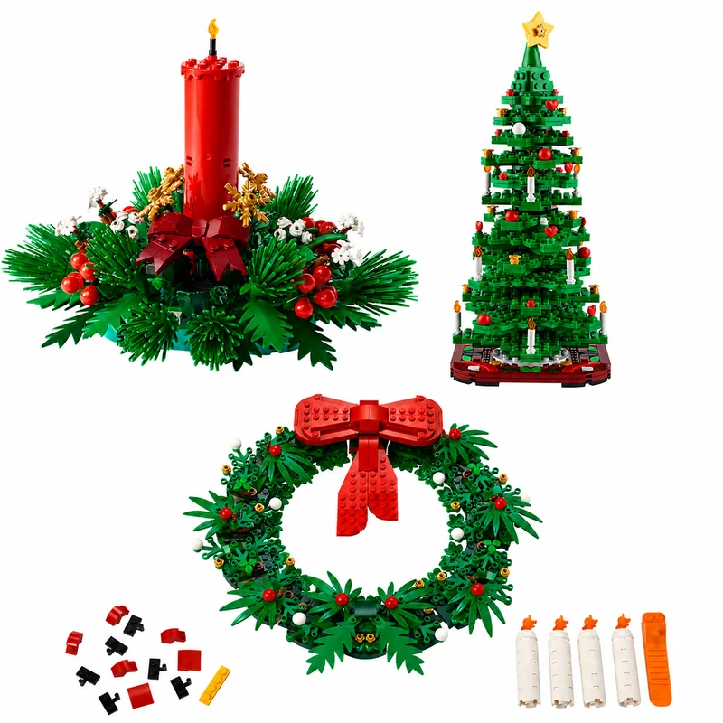 1727PCS Christmas Candle Wreath Desktop Decoration – Creative MOC-40743 Custom Building Block Model DIY Assembly Toy Gift
1727PCS Christmas Candle Wreath Desktop Decoration – Creative MOC-40743 Custom Building Block Model DIY Assembly Toy Gift