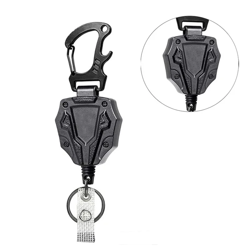 Backpack Retractable Multi-functional Key Chain Heavy Badge Reel Key Chain Strap Tactical ID Badge Reel Strap Steel Wire Rope
Backpack Retractable Multi-functional Key Chain Heavy Badge Reel Key Chain Strap Tactical ID Badge Reel Strap Steel Wire Rope