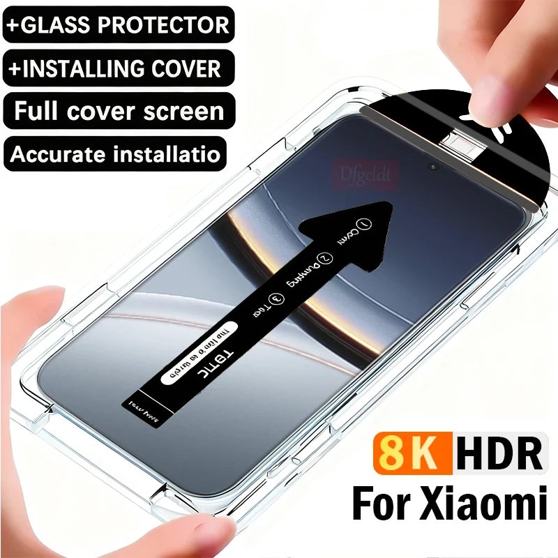 Защитное стекло с автоматической установкой 8K для Xiaomi Poco F7 Ultra F6 F5 Pro, защитная пленка для экрана Poco X3 X4 X5 X6 X7 Pro
Защитное стекло с автоматической установкой 8K для Xiaomi Poco F7 Ultra F6 F5 Pro, защитная пленка для экрана Poco X3 X4 X5 X6 X7 Pro