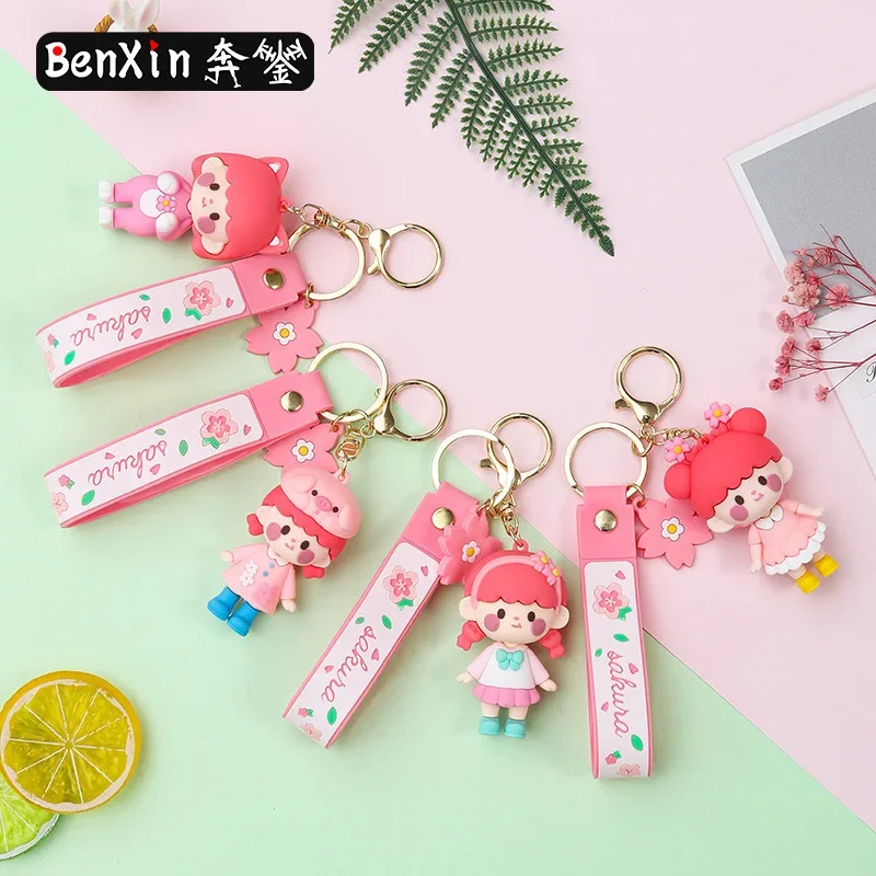 2025 Minso Girls' keychains, creative epoxy resin figurines, car key chains, accessories, cute bag pendants
2025 Minso Girls' keychains, creative epoxy resin figurines, car key chains, accessories, cute bag pendants