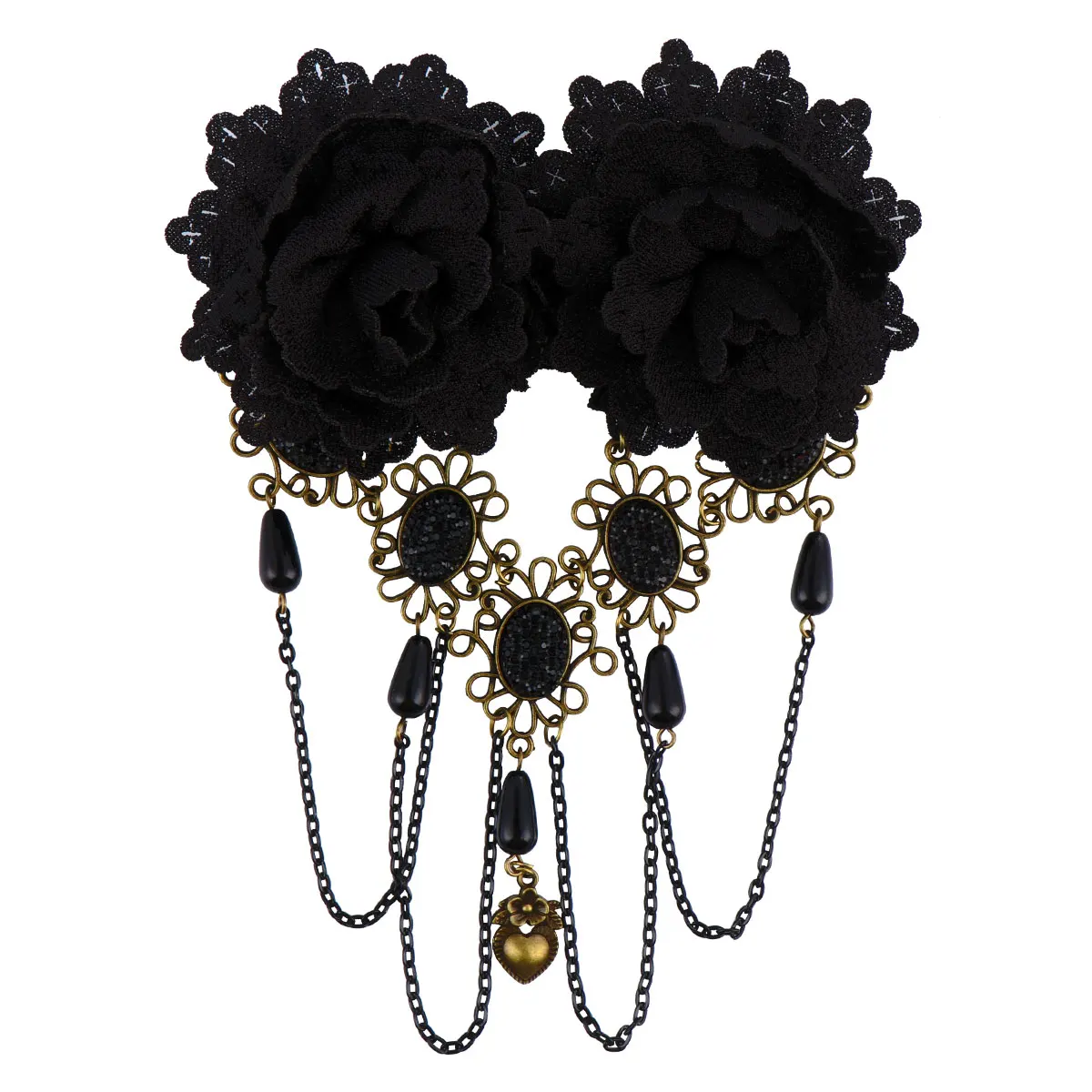 Flower Lace Hair Clip Polyester Lightweight Comfortable Party Halloween Dinner Cosplay Headdress Girls Photo Prop Hairpin
Flower Lace Hair Clip Polyester Lightweight Comfortable Party Halloween Dinner Cosplay Headdress Girls Photo Prop Hairpin