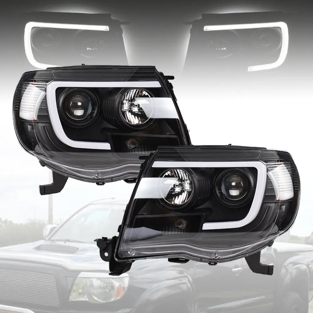 Headlights Replacement Fit For Toyota Tacoma 2005-2011 LH+RH Clear Lens Halogen
Headlights Replacement Fit For Toyota Tacoma 2005-2011 LH+RH Clear Lens Halogen